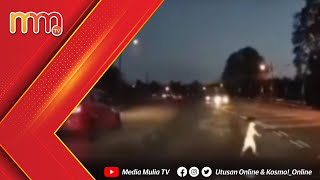 Kanak-kanak meluru ke jalan nyaris maut dirempuh kereta