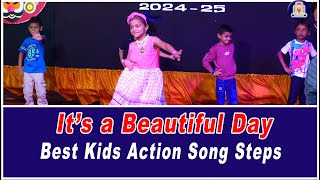 Best action Song Ever For kids | It’s A Beautiful Day Action Song | English Action Song For Kids