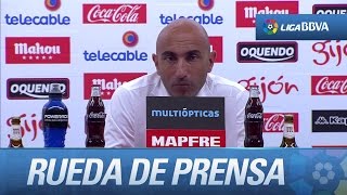 Rueda de prensa de Abelardo tras el Sporting de Gijón (0-1) Valencia CF