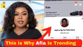 Afia schwar firès critics \u0026 confirms she drive uber and so what atleast I don't clean To!let