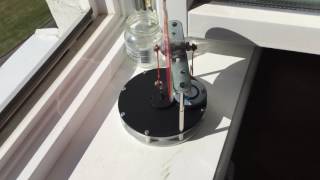 LTD Stirling Engine with black painted top plate