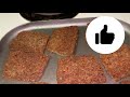 flipping scrapple to perfection 👏no flour needed