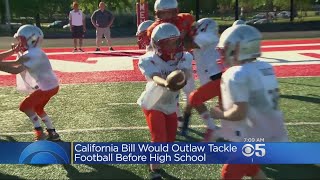 CA Considers Ban On Minors Playing Tackle Football