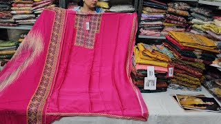 Ganga Brand बिना अस्तर वाले सूट का भंडार || 7404615590 || @ALLABOUTFABRICS