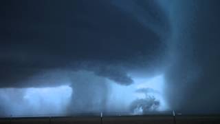 Tornadic Supercell -- Adrian Texas -- May 21, 2012