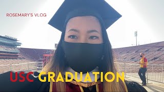 Graduation Vlog | USC Graduation | Rosemary's Vlog | 南加州大学毕业典礼 | Class of 2021