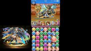 [パズドラ]   百花繚乱1　光ナヴィx正月ツクヨミpt【蒼翼の閃龍喚士・ナヴィ】