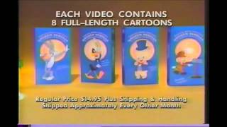 Looney Tunes VHS LIbrary commercial