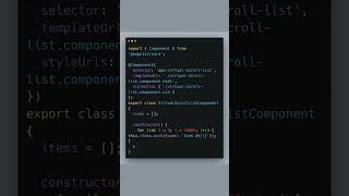 Effortless Angular Virtual Scrolling Guide #Angular