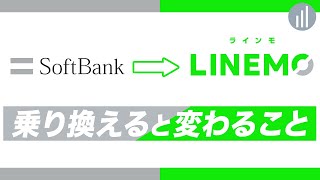 ソフトバンク から LINEMO へ乗り換えると変わること 【PR】