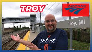 Visiting Every Amtrak Station in America - Troy Michigan