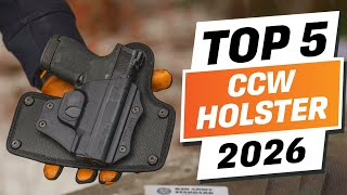 Top 5 BEST Holster For Concealed Carry You can Buy Right Now [2026]