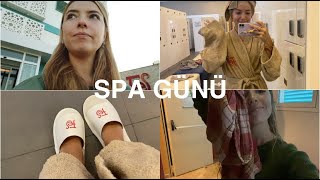 SPA GÜNÜ KENDİMİ ŞIMARTTIM!| kese köpük, sauna, yağ masajı, ayak masajı