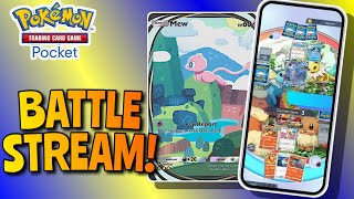 Battle Stream! Pokémon TCG Pocket!