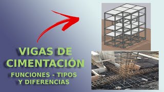 VIGAS DE CIMENTACION - FUNCIONES, TIPOS Y DIFERENCIAS