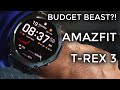 AMAZFIT T-REX 3! The MULTISPORT GPS BEAST... on a BUDGET?! Unboxing & Early Impressions