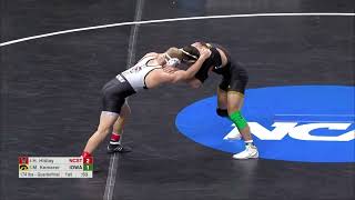 Hayden Hidlay vs Michael Kemerer 174 lbs ( QuaterFinal ) | NCAA Wrestling Championshis 2022