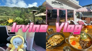 尔湾日常IrvineVlog| Harvest Brunch| South Swell粉色网红冰淇淋店| Laguna Beach| 盲盒奶茶| HarryWinston提婚戒& 庆祝结婚30th周年