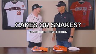 Cakes or Snakes: D-backs Promo Schedule 2025