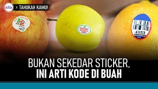 Arti Kode Label pada Buah dan Wadah Kemasan | Hidup Sehat tvOne