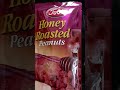 TOBI HONEY ROASTED PEANUTS #asmr #satisfyingtastesound #deliciousfood #yummylicious #trending #short