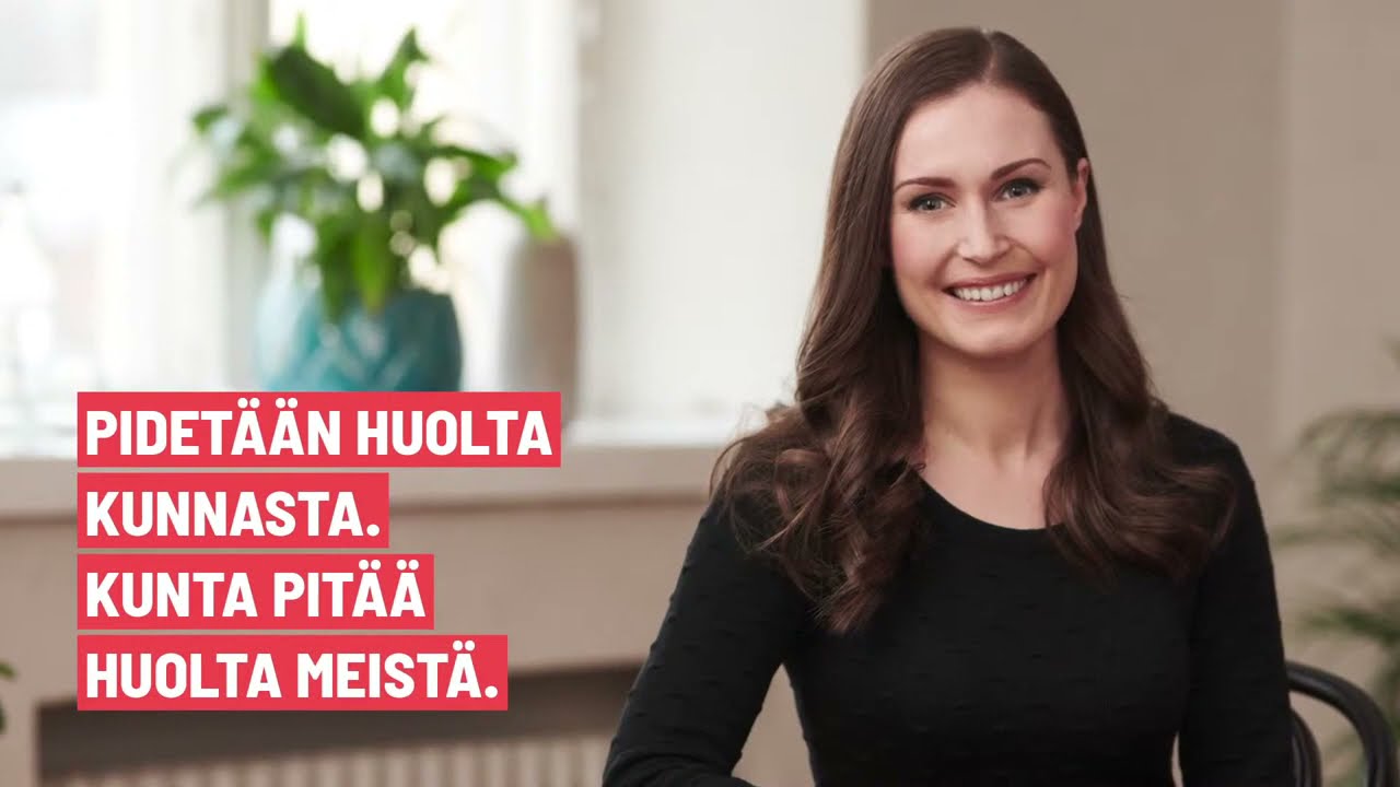 Sanna Marinin Puhe SDP:n Kuntavaaliohjelman Julkistustilaisuudessa 11.4 ...