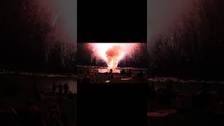 Firework show where a computer software glitch caused the 17 minute show to go off in 30 seconds.