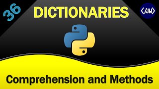Dictionary comprehension and more built-in methods in #Python | #learnpython #pythontutorial