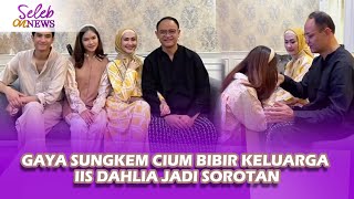 Heboh SALSHADILLA Putri IIS DAHLIA Dicium Bibir Satrio Dewandono saat Sungkem - Seleb On News