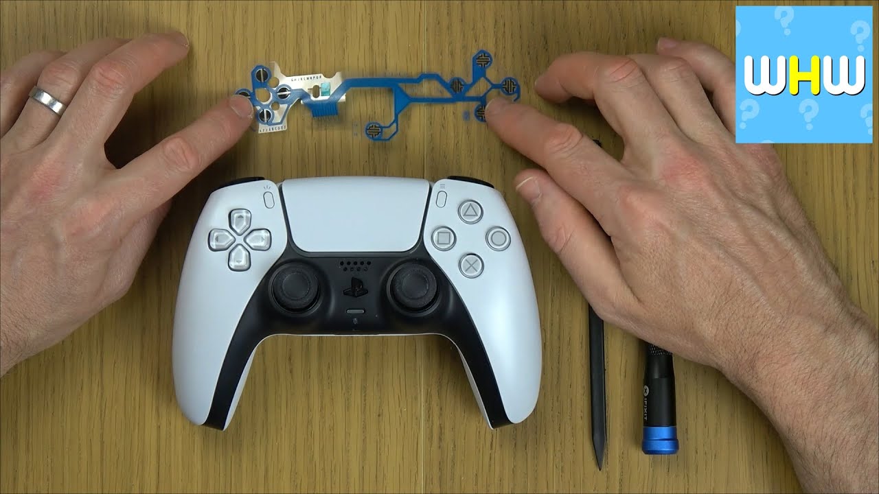 How To Replace Flex Ribbon Cable Circuit Board On PS5 Controller - YouTube