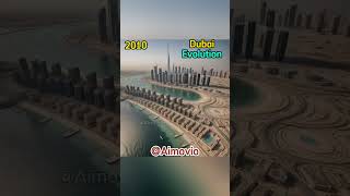 Dubai City Evolution 1980 - 2023 #dubai #evolution #ai #dubaicity