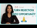 How to Respond to a REJECTION Email | Internship & Job Search Tip