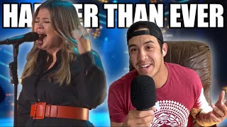 Kelly sounds hurt - Kelly Clarkson 'Happier Than Ever' | Kellyoke REACTION