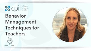 Behavior Management Techniques for Teachers (2020)