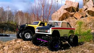 Traxxas TRX-4 and HPI Crawler King [Adventure]