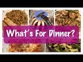 What's For Dinner? | Final Week of Pantry Challenge | Easy Meal Ideas (#20)