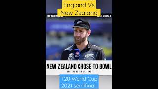 England Vs New Zealand semifinal highlights T20 world cup 2021 #shorts