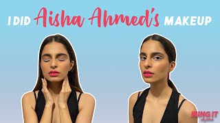 White Eyeliner \u0026 Pink Lips Makeup Tutorial | Wing It With Ankush | ft. Aisha Ahmed