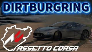 MASERATI ALFIERI lap on the UNPAVED Nurburgring Nordschleife