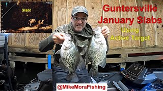 Guntersville January Crappie Fishing for Slabs