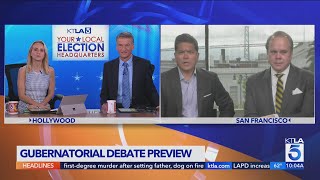 Stakes high for Wednesday's California gubernatorial debate