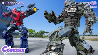 Transformers 23rd Century - Megatron Lord vs Optimus Prime Future World War