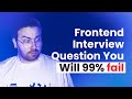 Frontend Interview Question You Will 99% Fail | Event Loop?? | JavaScript Tutorial
