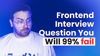 Frontend Interview Question You Will 99% Fail | Event Loop?? | JavaScript Tutorial