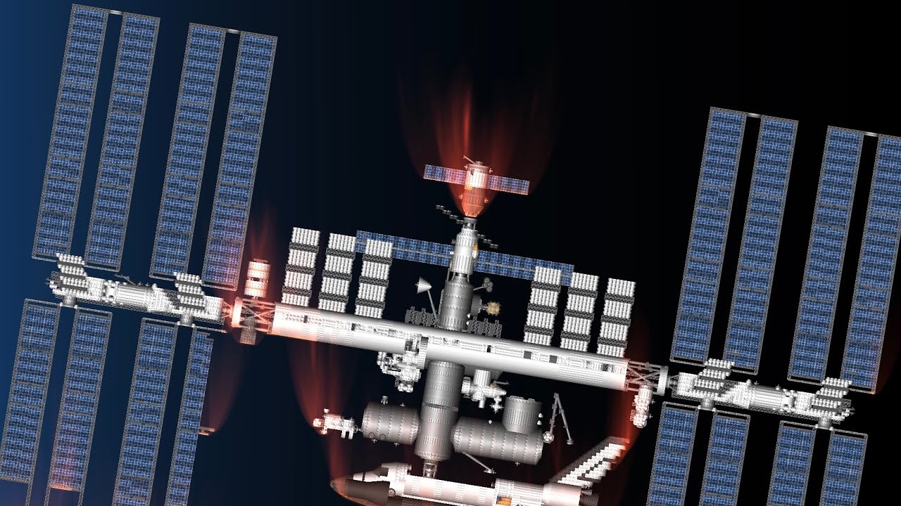 Best ISS In Spaceflight Simulator? SFS Space Station Blueprints + Story ...