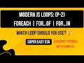 JavaScript Looping Methods (p-11) | Modern Loops Explained (forEach, for...of, for...in) #javascript