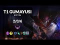 T1 Gumayusi Ziggs vs Ashe BOTTOM - KR  Patch 14.14