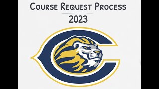 Course Request Process 2023