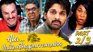 ALA VAIKUNTHAPURRAMULOO Movie Reaction Part 2/3! | Allu Arjun | Pooja Hegde | Tabu | Jayaram