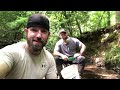 prospecting creeks for gold finding chunky gold part 2